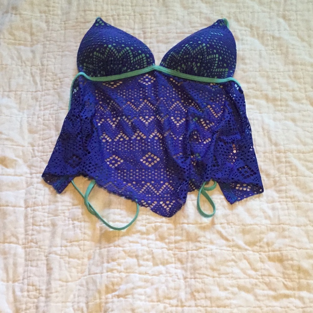 Blue Tankini Top